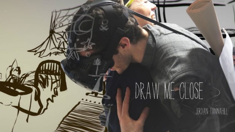 Draw me Close VR Jordan Tannahill installation by NFB National Theatre