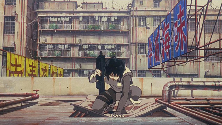 Ghost in the Shell - Best Dystopian stories in animation