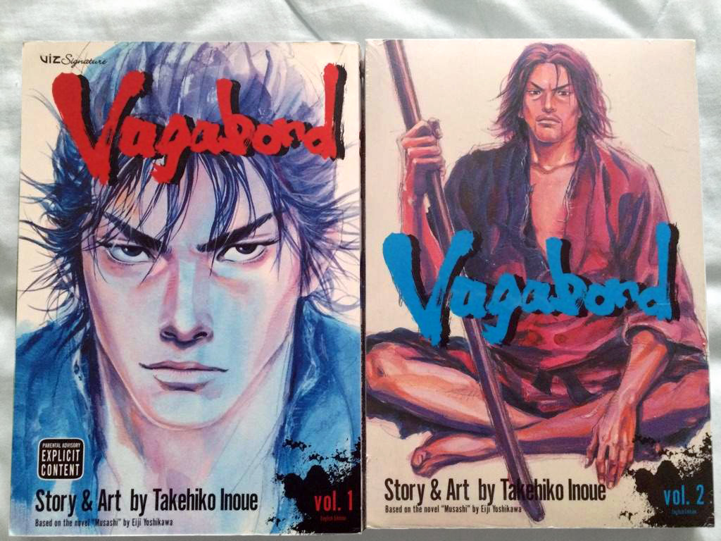 Vagabond manga series covers