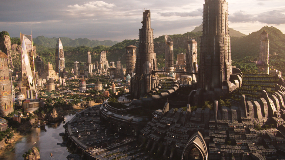 Wakanda, the fictional country of Black Panther (Credit: Marvel Studios) 